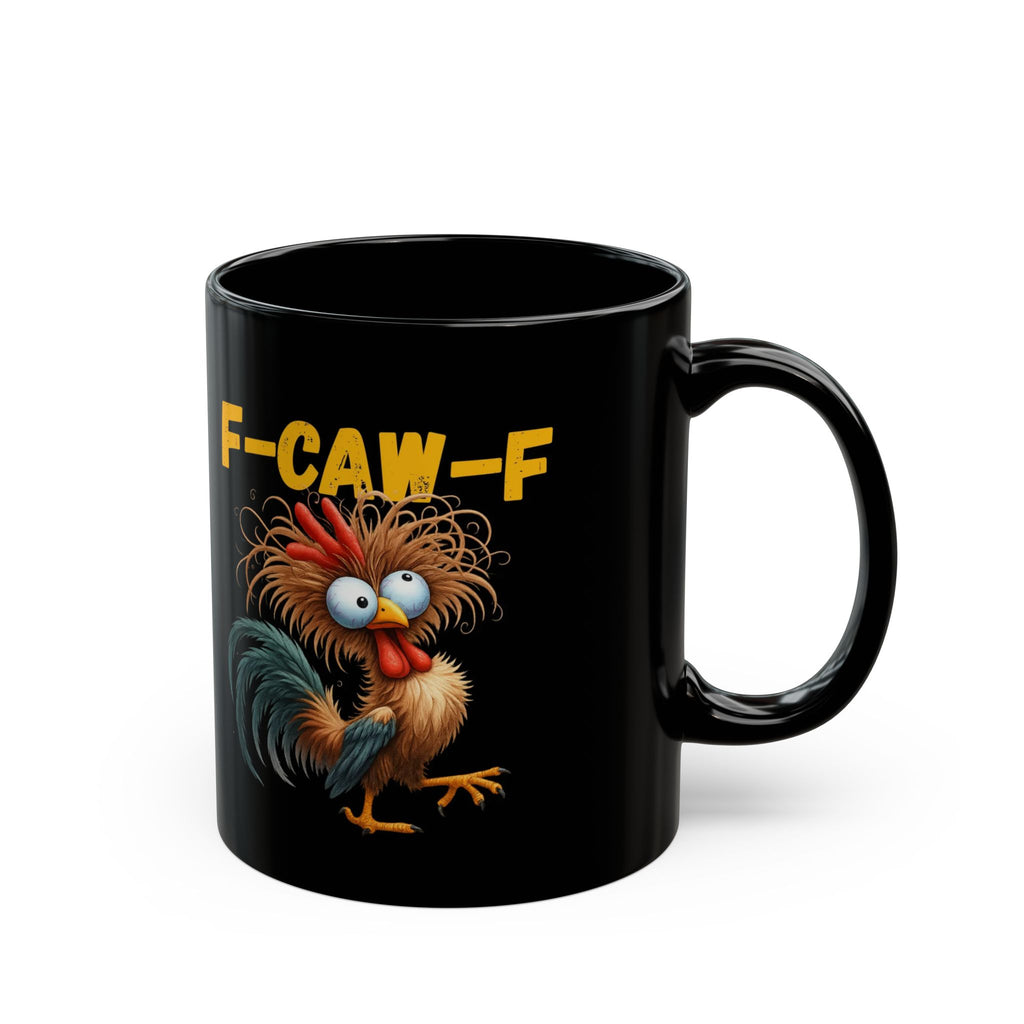 Funny Rooster Mug, Quirky Coffee Cup for Animal Lovers, Gift for Holidays, Kitchen Decor, Humor in Every Sip