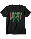 Kids Lucky Tee Cheetah Print