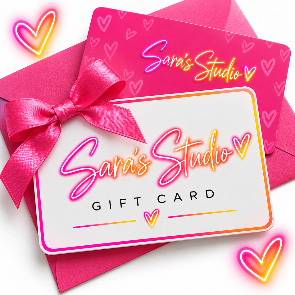 Sara’s Studio gift card