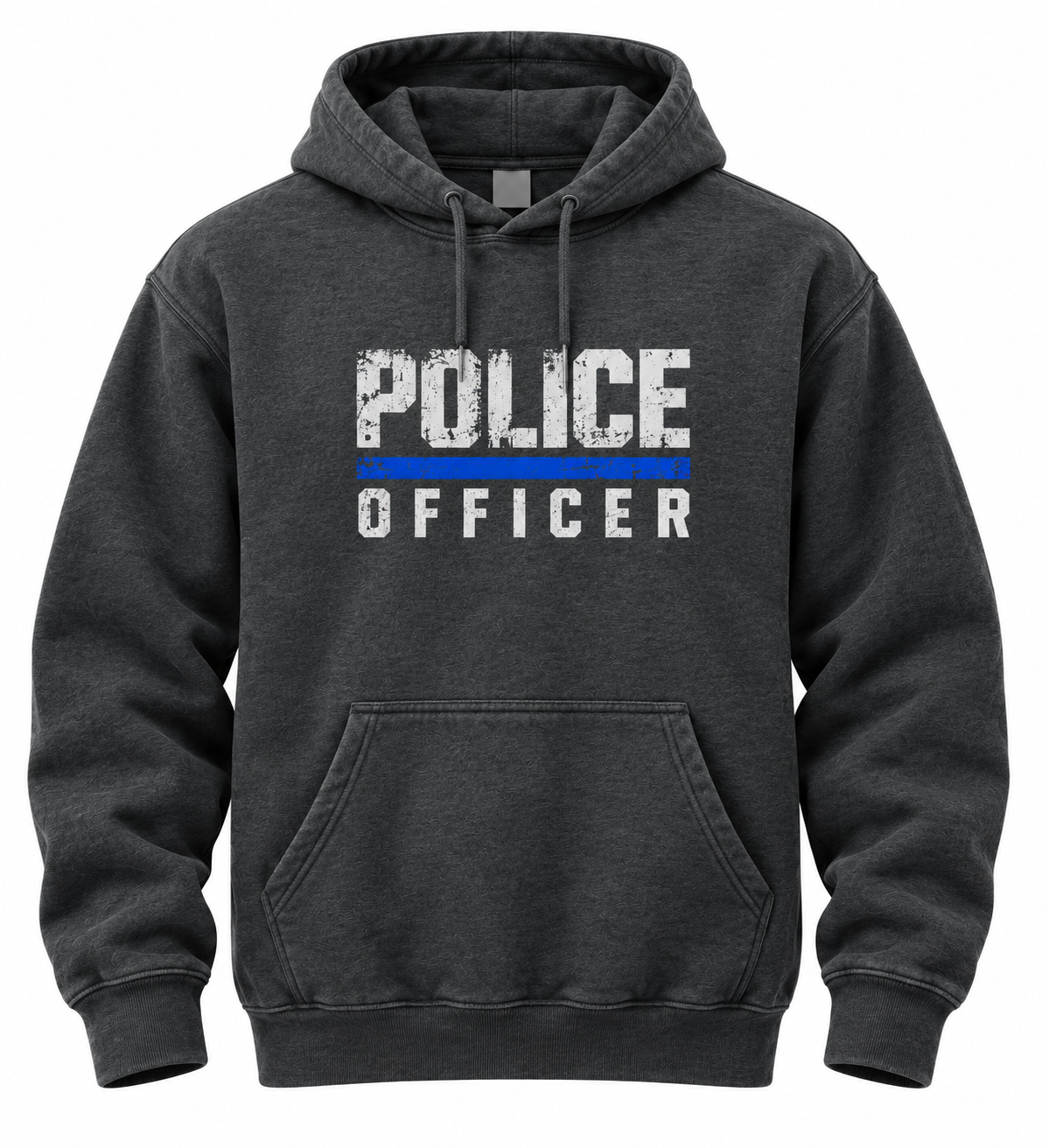 Police Officer Thin Blue Line Hoodie