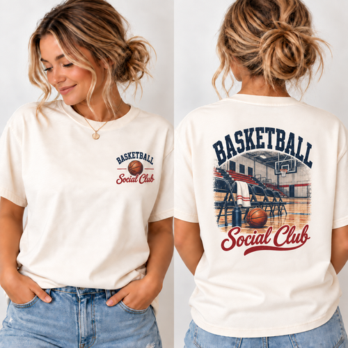 Basketball Social Club front and back
